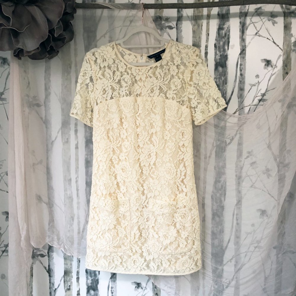 French Connection lace dress